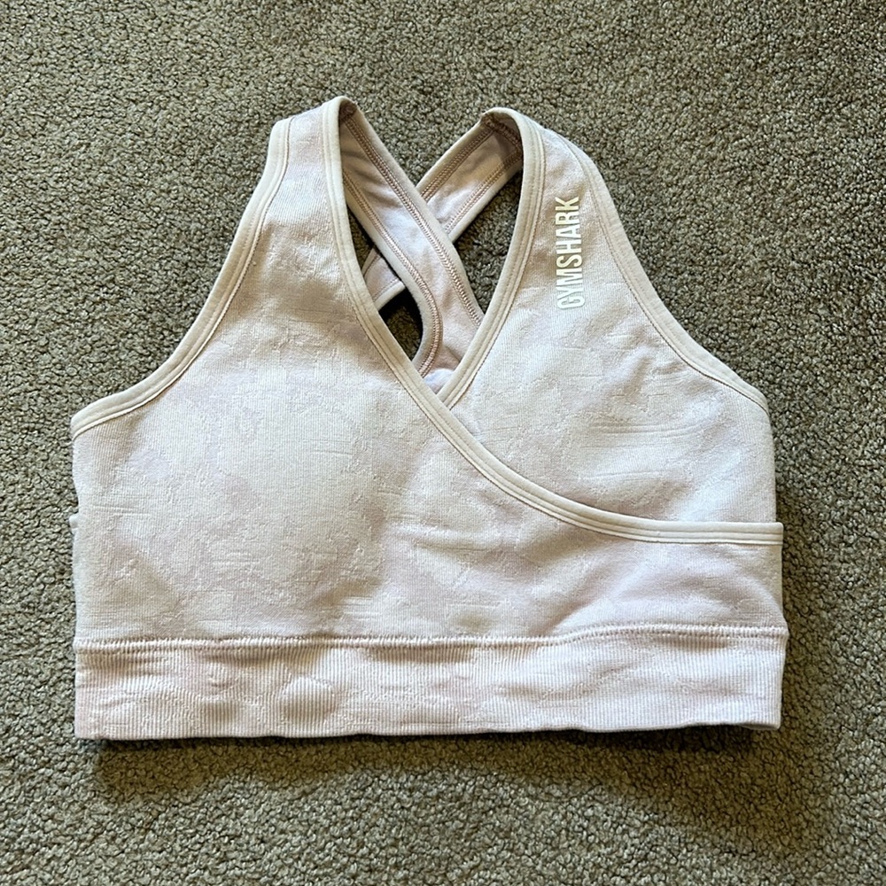 Pink Gymshark Sports Bra